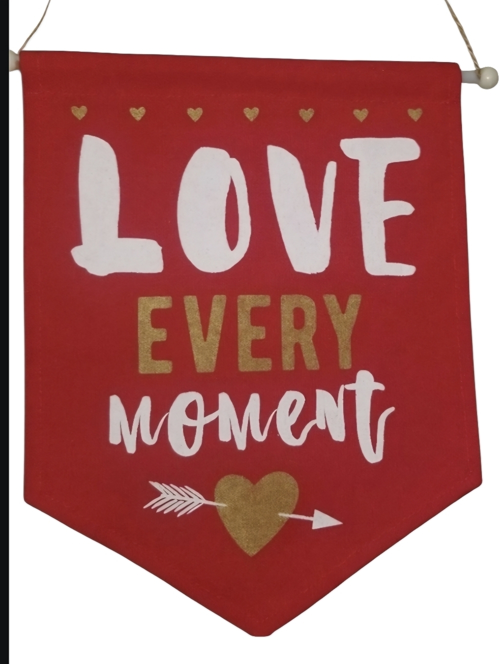 NEW " Love Every Minute " flag / wall / porch  decor